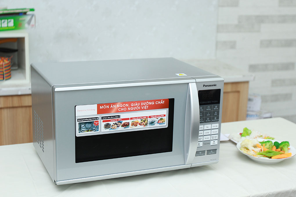 Lò Vi Sóng Điện Tử Panasonic Có Nướng NN-CT655M 27 Lít cho bữa ăn đầy đủ chất dinh dưỡng