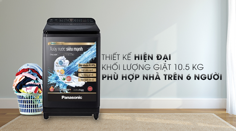 Nên chọn máy giặt Panasonic 10kg NA-F10S10BRV hay NA-F100A9BRV?