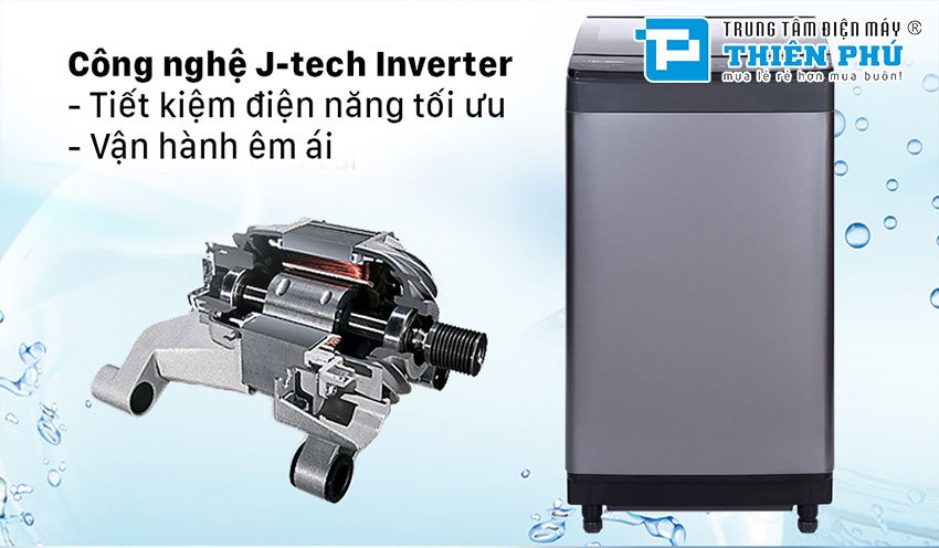 Máy Giặt Sharp Inverter 9.5 Kg ES-X95HV-S