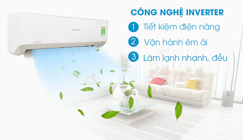 5 công nghệ hiện đại trên điều hòa Multi Mitsubishi SRK71ZR-S 2 chiều 2400btu