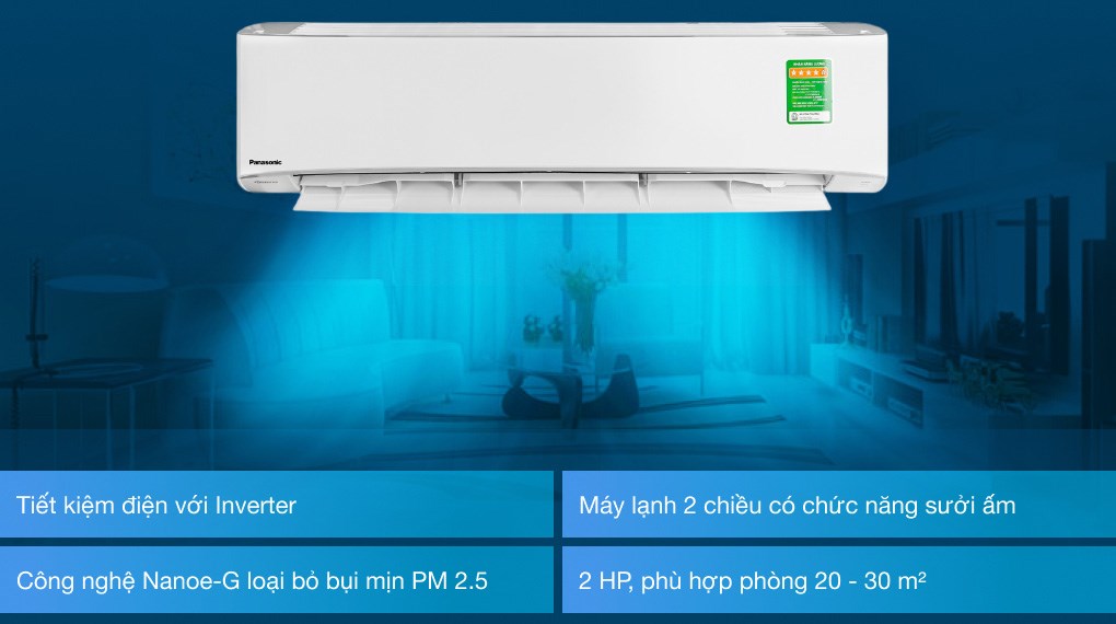 Một số tính năng vượt trội trên điều hòa Panasonic