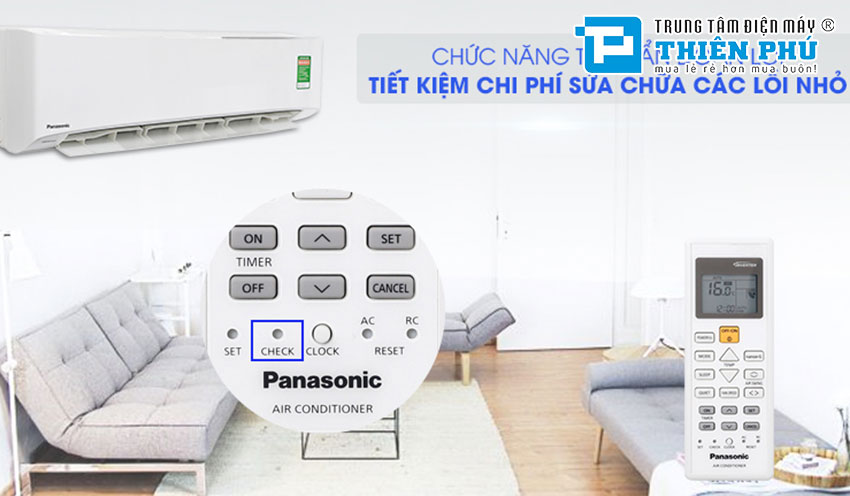 Điều Hòa Panasonic 18000Btu 1 Chiều CU/CS-N18VKH-8 Gas R32