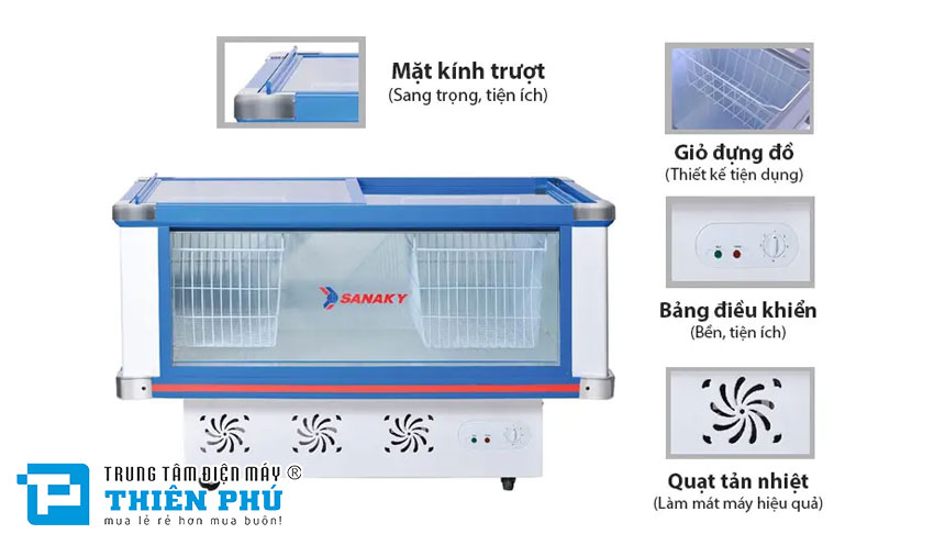 Tham khảo ngay 4 mẫu tủ mát Sanaky giá rẻ nên sở hữu trong năm 2024