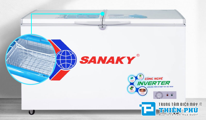 Tủ Đông Sanaky Inverter VH-3699A3 1 Ngăn 270 Lít