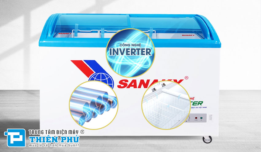 Tủ Đông Sanaky Inverter 260 Lít 1 Ngăn Đông VH-3899K3 Gas R600a