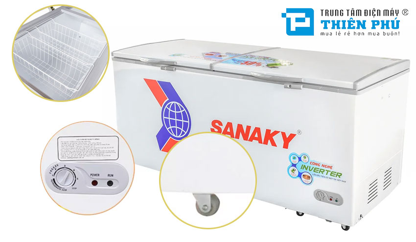 Tủ Đông Sanaky Inverter VH-8699HY3 1 Ngăn Đông 760 Lít