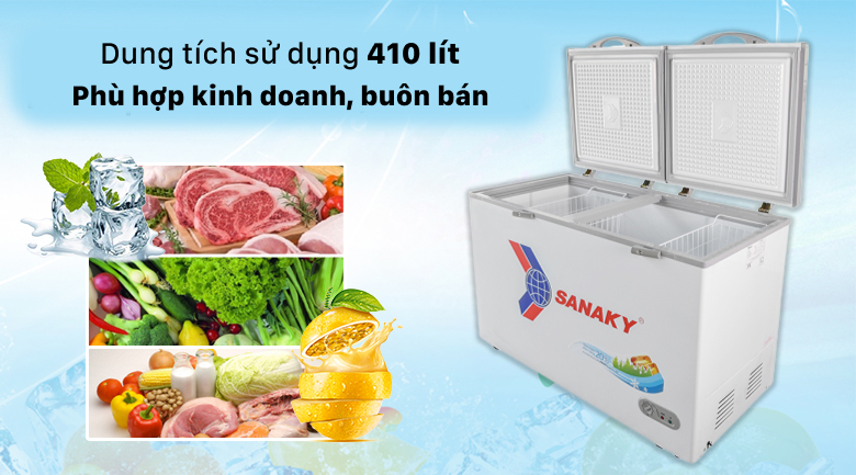 Top 3 chiếc tủ đông Sanaky được yêu thích nhất hiện nay: Độ bền cao, hiệu quả tối ưu