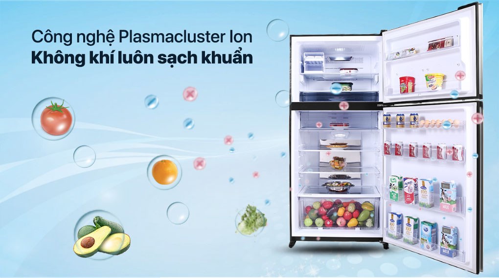 Cùng khám phá tủ lạnh Sharp SJ-XP660PG-MR