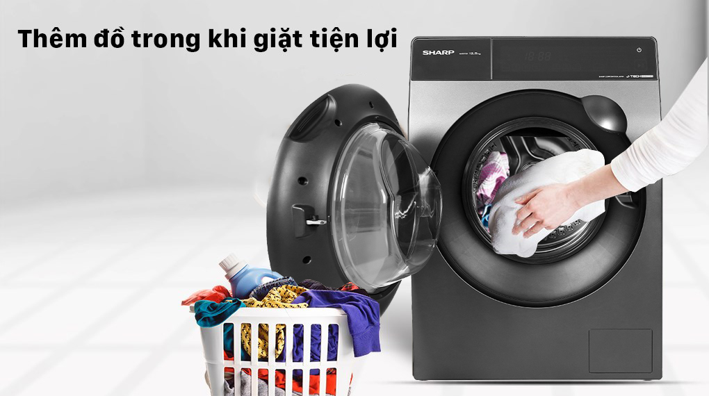 Giới thiệu máy giặt Sharp ES-FK852EV-W đang bán chạy tại Thiên Phú