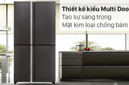 Top 3 tủ lạnh 4 cánh thích hợp cho không gian bếp hiện đại