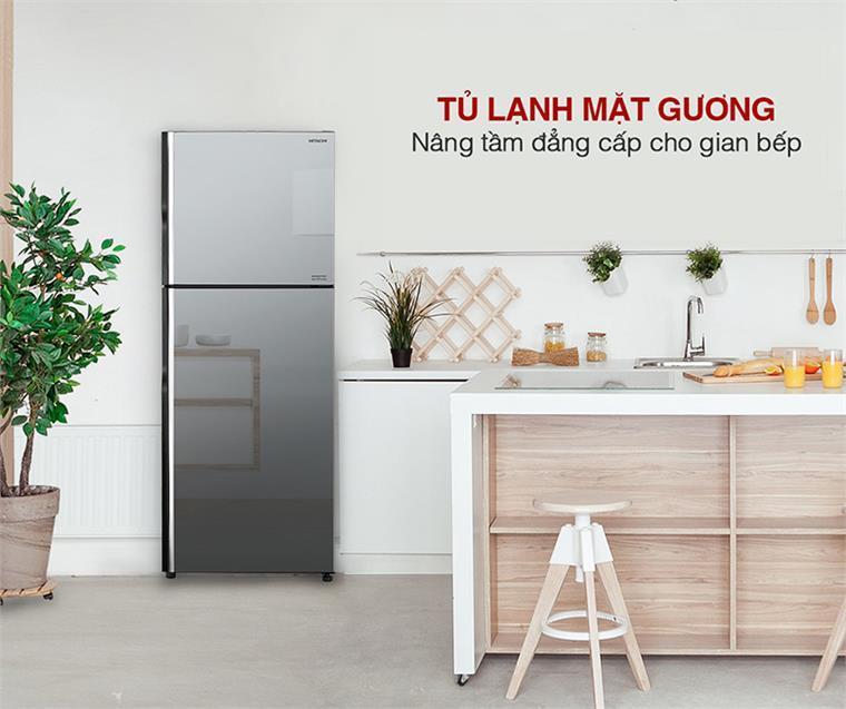 Nên lựa chọn mẫu tủ lạnh Hitachi R-FVX480PGV9(MIR) cho không gian bếp của bạn