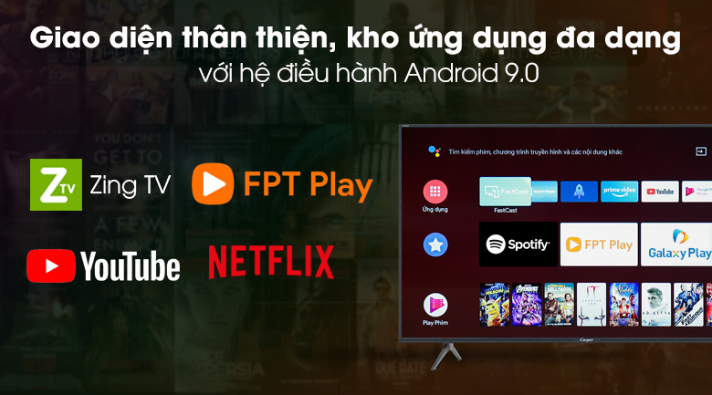 Giải mã sức hút của Smart Tivi Casper 43 Inch 43FX5200 giá rẻ