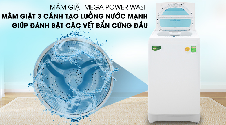 Máy giặt Toshiba 8.2 kg AW-F920LV WB là sản phẩm máy giặt cửa trên cho mọi nhà, với mức giá bình dân nhưng mang lại hiệu quả giặt sạch vượt trội.