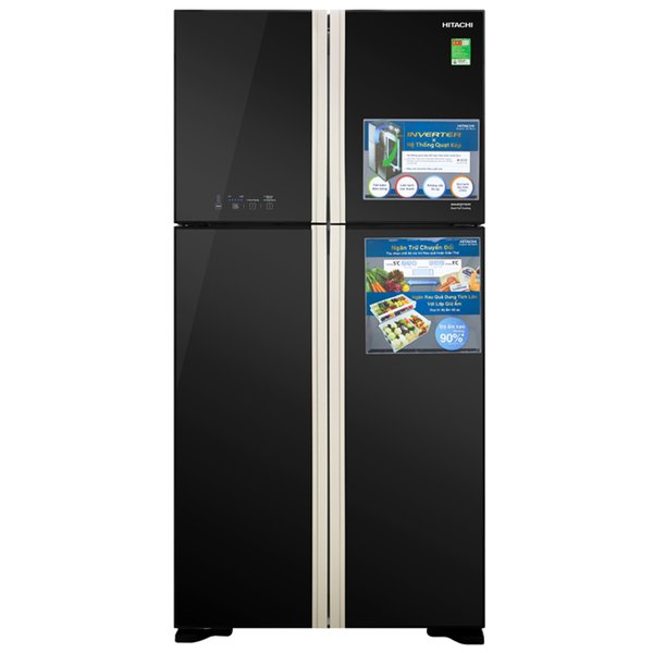 2 mẫu tủ lạnh Hitachi Side by Side 4 cánh được người dùng ưa thích.
