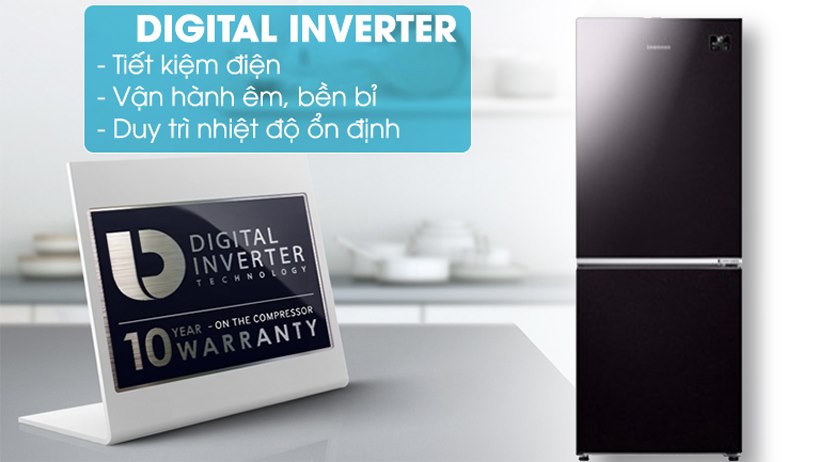 Tủ Lạnh Samsung Inverter RB27N4010BU/SV 280 lit cùng công nghệ nổi bật.