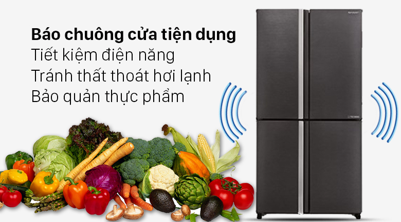 3 mẫu tủ lạnh Sharp 4 cánh ra mắt năm 2021 được yêu thích nhất