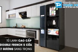 Review chiếc tủ lạnh Sharp SJ-F5X75VGW-BK dung tích lớn mà nên lựa chọn cho gia đình mình