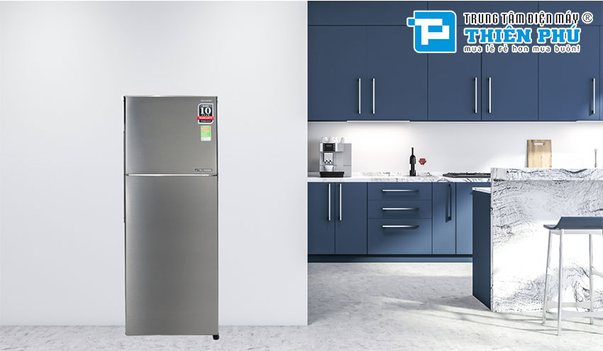 Tủ Lạnh Sharp Inverter SJ-X281E-SL 2 Cánh 271 Lít