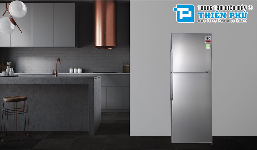 Tủ Lạnh Sharp Inverter SJ-X316E-SL 2 Cánh 314 Lít