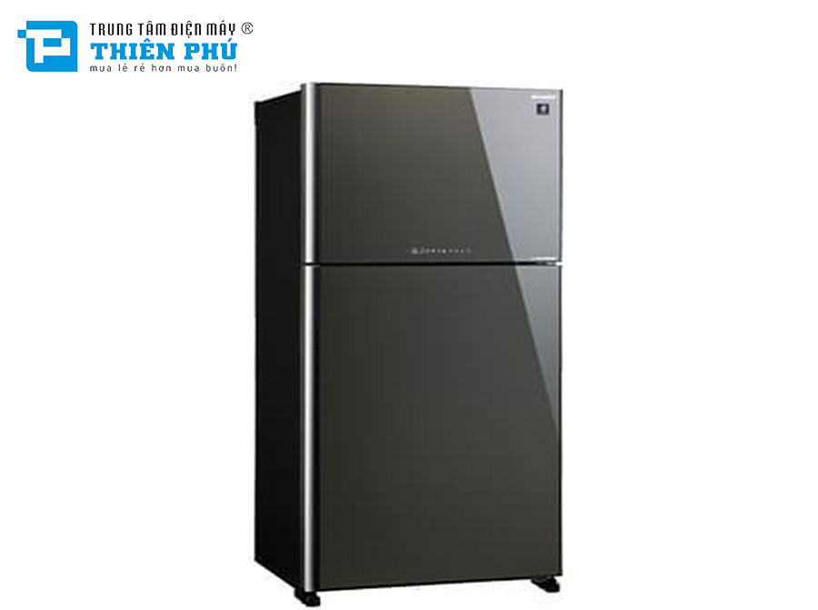 Tủ Lạnh Sharp Inverter 520 Lít SJ-XP570PG-SL 2 Cánh