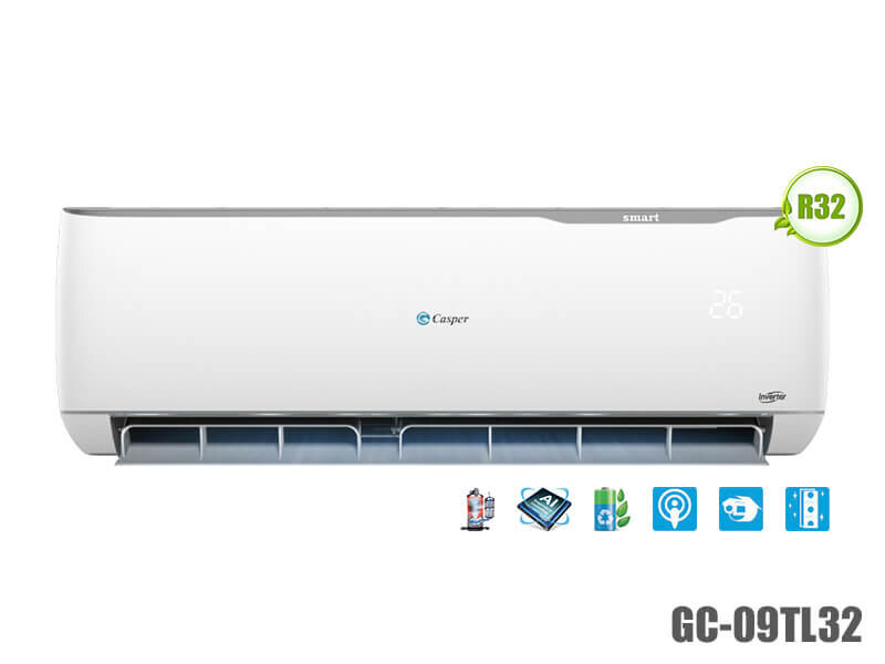 Điều hòa Casper Inverter GC-09IS32 - điều hòa giá rẻ tiết kiệm điện cực tốt