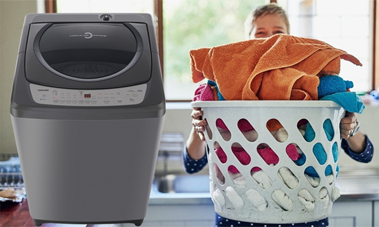 Máy giặt Toshiba AW-H1100GV(SM) và những tính năng mới bạn cần biết