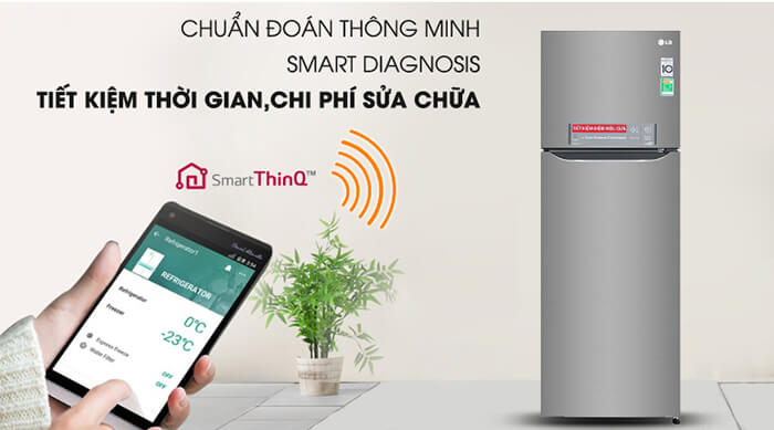 Tìm hiểu chiếc tủ lạnh LG GN-D315S 2 cánh 315 lít