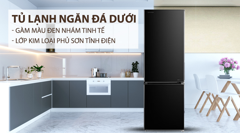 Đam mê làm lạnh nhanh hãy chọn tủ lạnh Toshiba GR-RB350WE-PMV(30)-BS