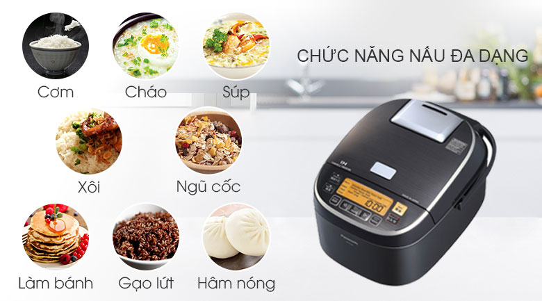 Nồi cơm điện Panasonic SR-PX184KRA - Công nghệ hiện đại cho gia đình hiện đại.