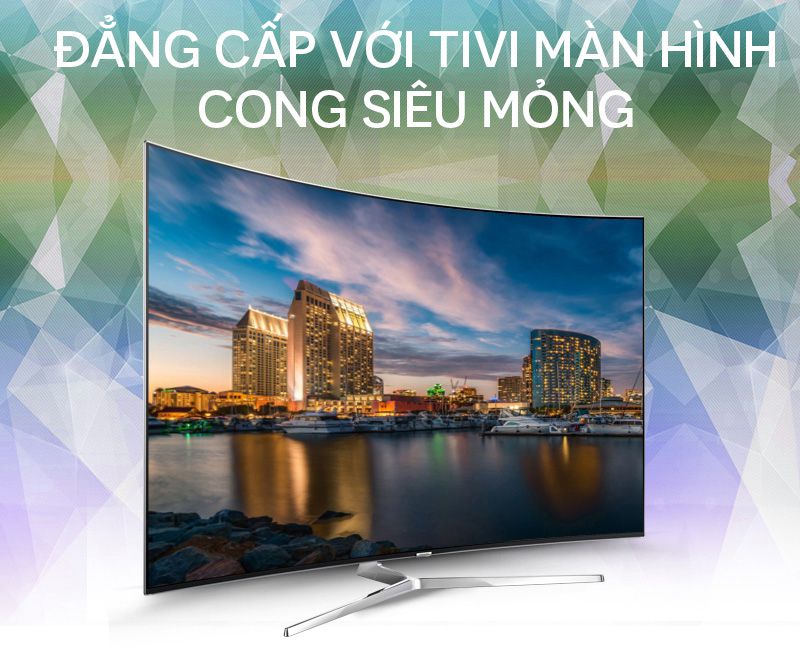 Khám phá dòng sản phẩm Smart tivi Samsung 4K màn hình cong