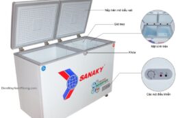 Đánh giá chi tiết tủ đông Sanaky Inverter 2 ngăn VH-6699W3