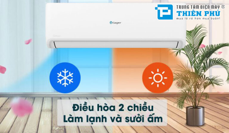 Hướng dẫn sử dụng điều hòa Casper 2 chiều SH-09FS32 đúng cách