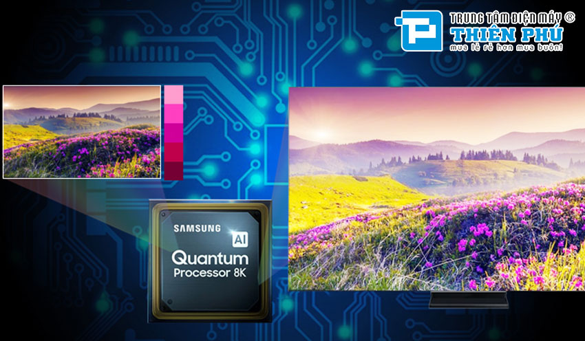 Smart Tivi Samsung 65 Inch QA65Q950TSKXXV QLED 8K UHD
