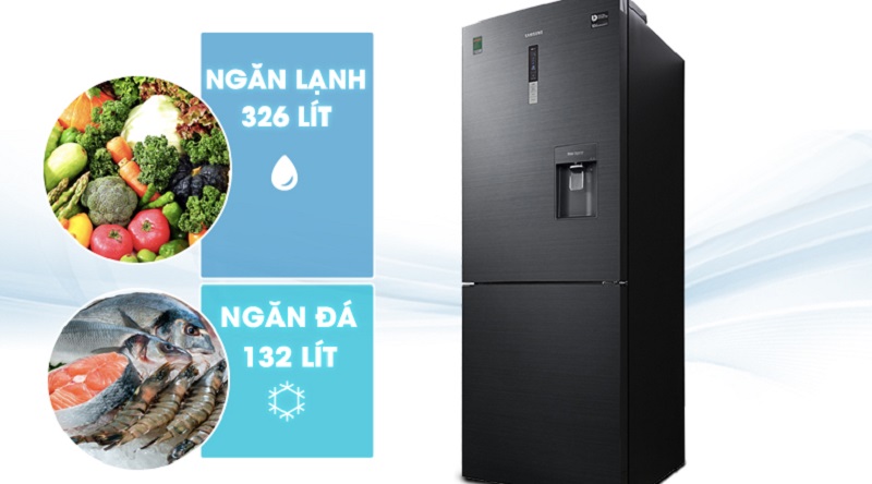 Tủ lạnh Samsung inverter RL4364SBABS/SV 2 cánh 458 lít