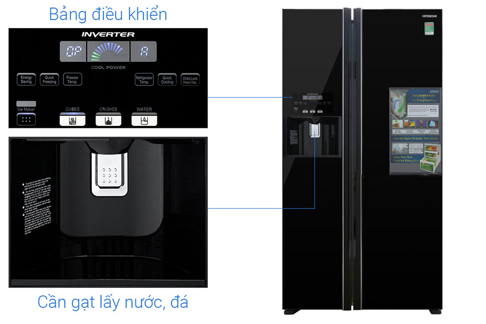 Điều gì khiến tủ lạnh Hitachi R-FS800GPGV2(GBK) thu hút người tiêu dùng?