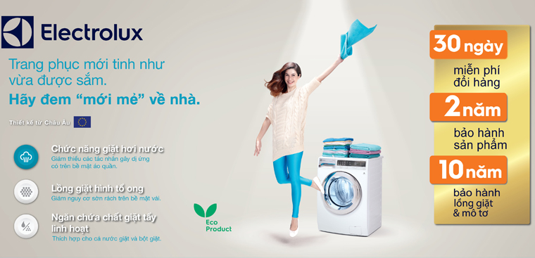 Trung tâm bảo hành máy giặt Electrolux tại Hà Nội