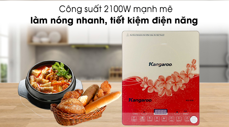 Những lý do nên mua bếp từ đơn Kangaroo KG410i