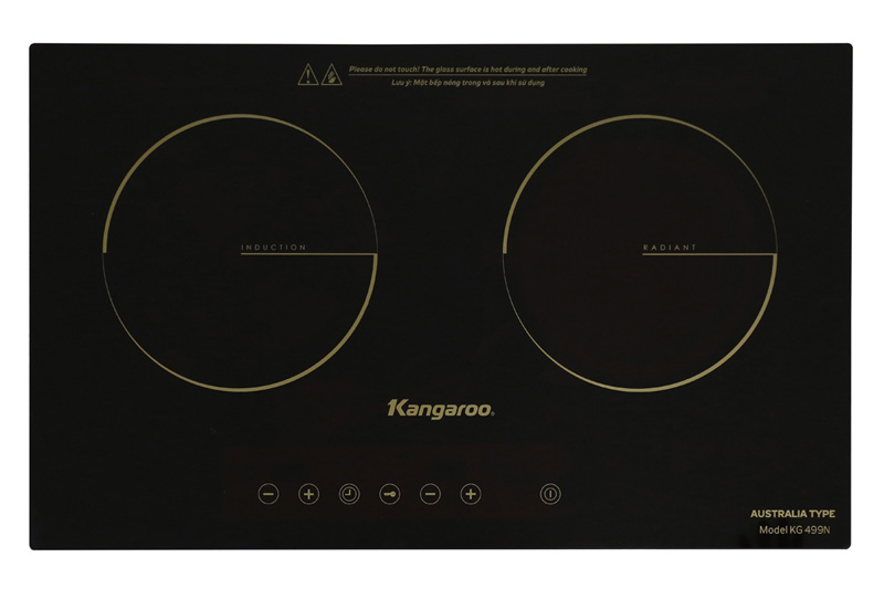 Bếp đôi điện từ hồng ngoại Kangaroo KG496N - Là nơi giữ lửa cho yêu thương