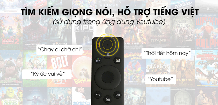 Hướng dẫn tìm kiếm giọng nói bằng tiếng Việt trên Smart tivi Samsung 2019