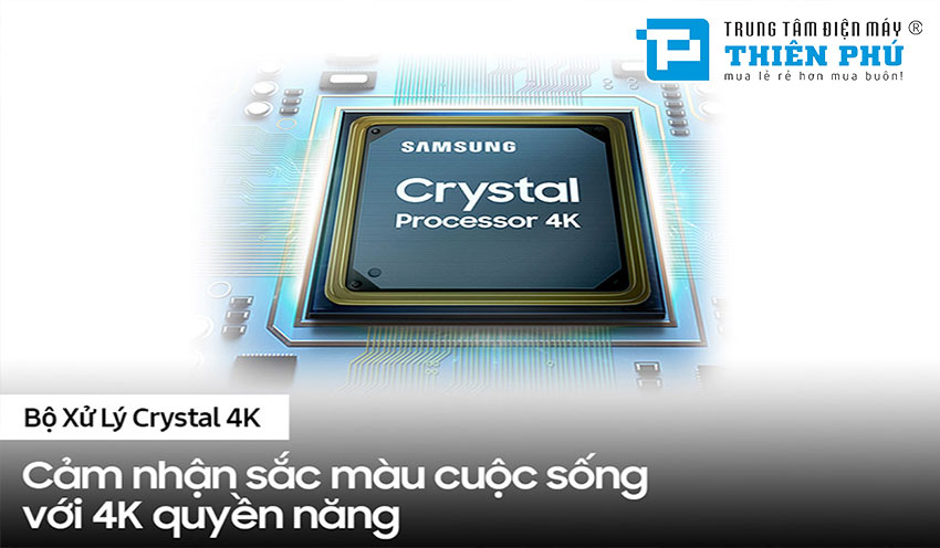 Smart Tivi Samsung 55 Inch 4K UA55AU7002KXXV