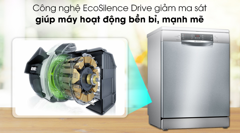 Mua máy rửa bát Bosch SMS25EI00G với giá chỉ 12.850.000₫