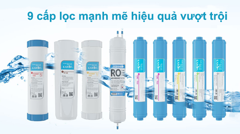 Máy lọc nước Karofi E9RO có những tính năng nổi trội gì?