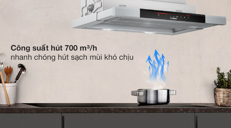 Máy hút mùi Bosch DFS097J50B có ưu điểm gì mới?