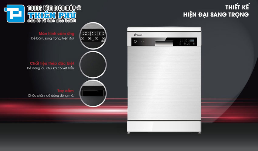 Máy Rửa Bát Cores BE-14FSS21 14 Bộ