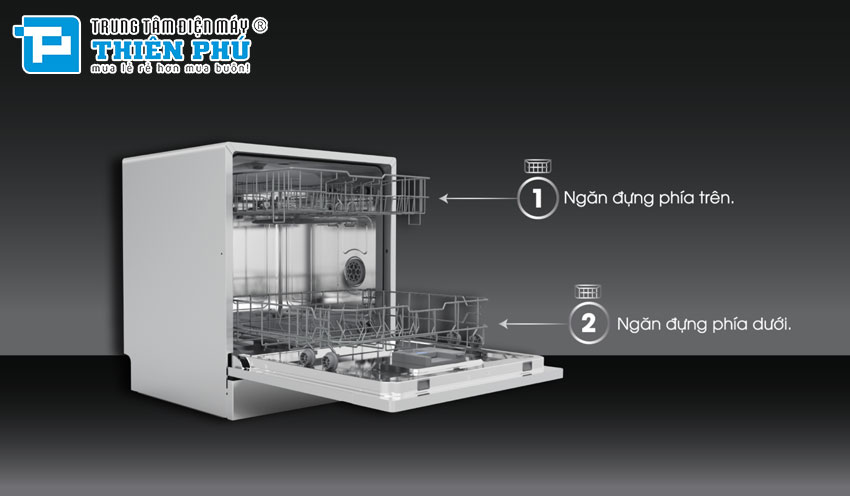 Máy Rửa Bát Cores LE-08FS21 8 Bộ