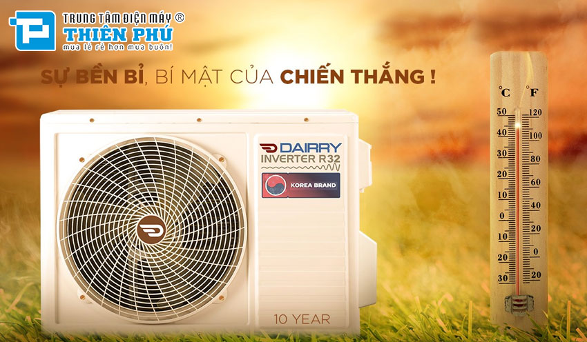 Điều Hòa Cây Dairry Inverter 2 Chiều 18000BTU IF-DR18KH R32