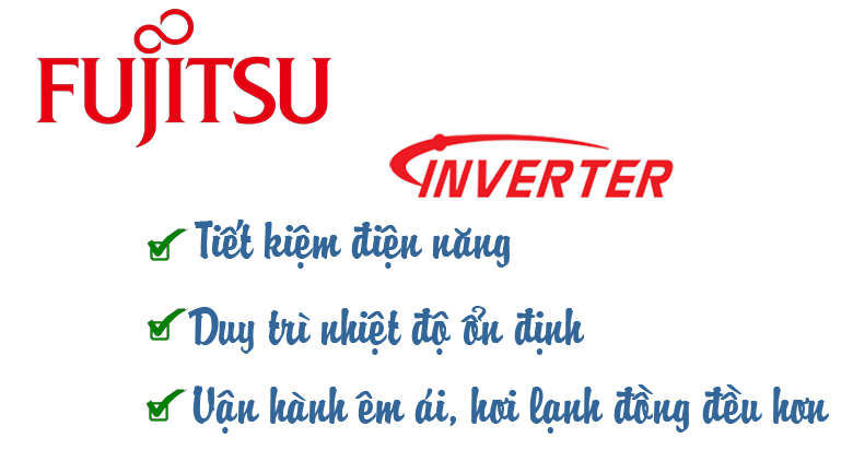 3 mẫu điều hòa Fujitsu Inverter được lựa chọn nhiều nhất hiện nay