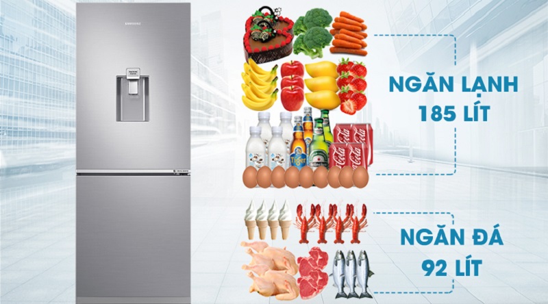 Top 3 tủ lạnh Samsung 2 cánh được lựa chọn nhiều cho phòng bếp
