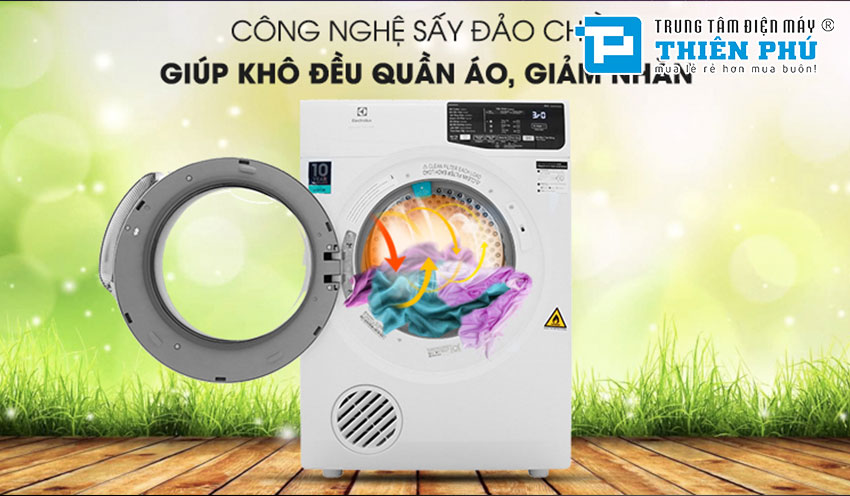 Máy Sấy Electrolux EDS805KQWA 8Kg