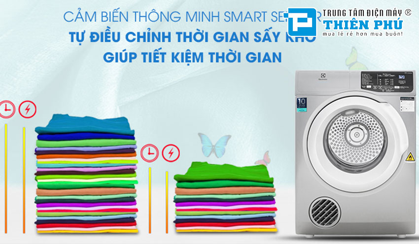 Máy Sấy Electrolux EDV805JQSA 8 Kg
